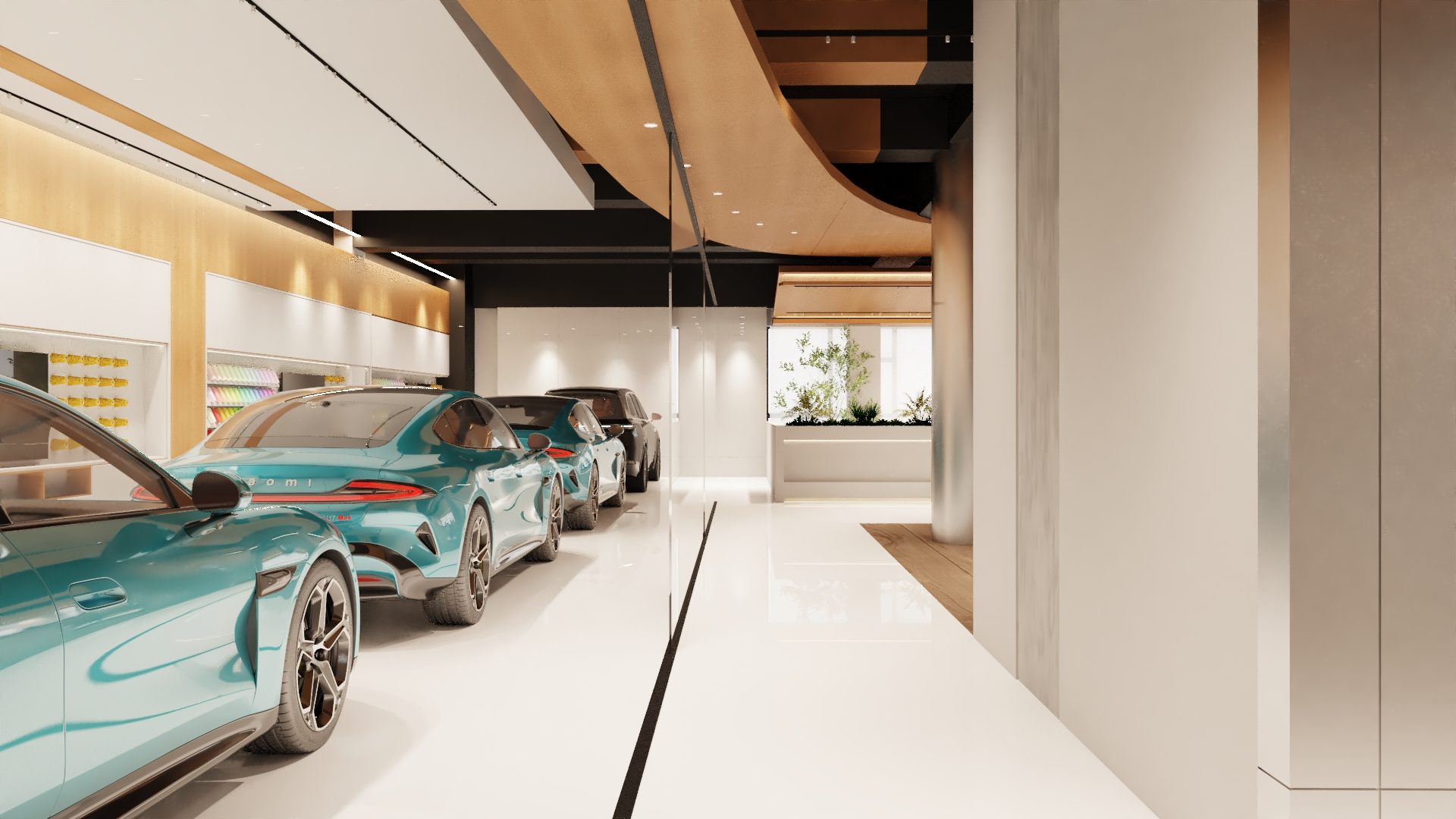 THINK Space Turning vehicle display into a place to stay 2